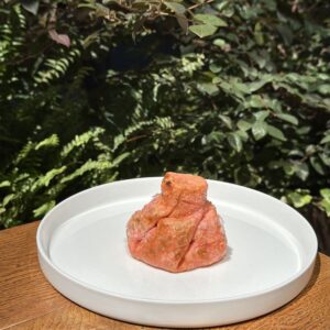 Хинкали с копчёной курицей жареные